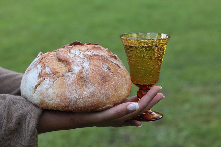Bread and water during lent. (Photo by: Godong/Universal Images Group via Getty Images)